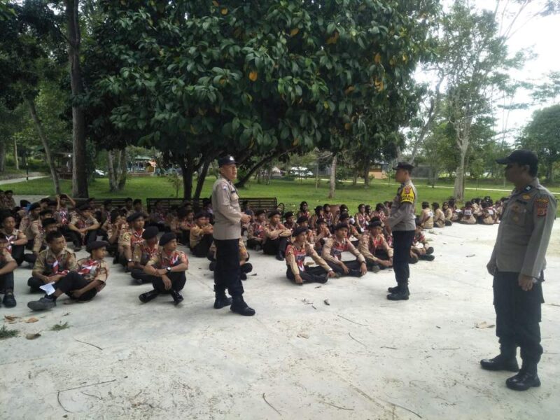 Foto Saat Peningkatan Pembinaan Pramuka Saka Bhayangkara