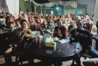 Kapolres Gayo Lues nonton bareng bersama Forkopimda dan masyarakat Gayo Lues acara seni budaya negeri antara