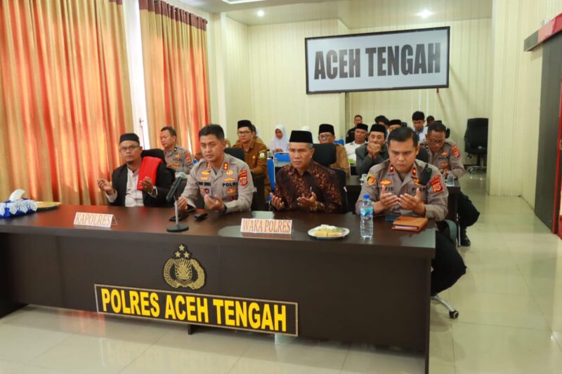 Kapolres Aceh Tengah Ikuti Dialog Penguatan Internal Polri