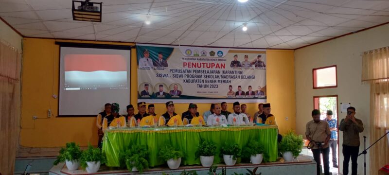 Kapolres Bener Meriah Hadiri Kegiatan Penutupan Pemusatan Pembelajaran (Karantina) Di SMAN Unggul Binaan 