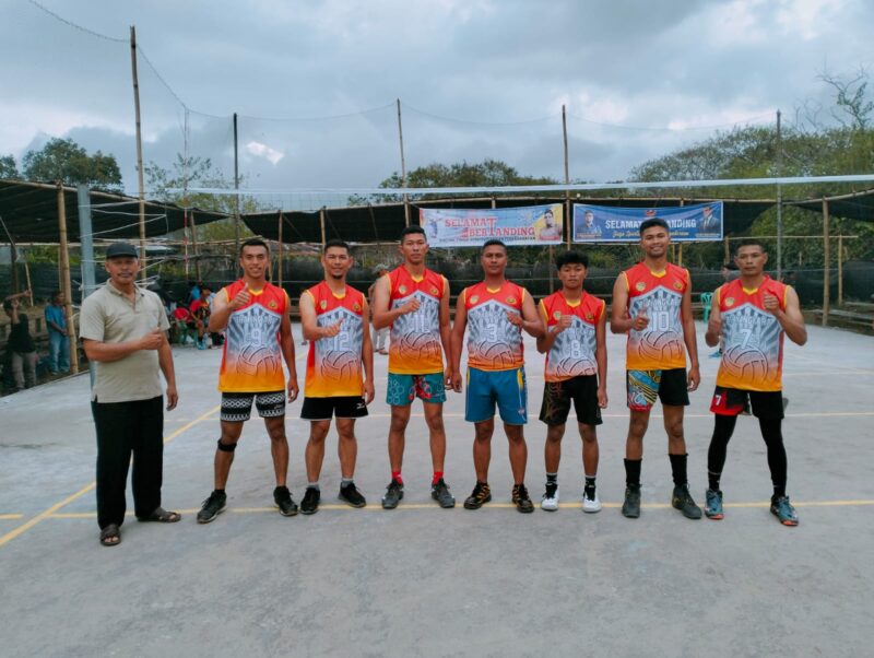 Club volly Kapolres Bener Meriah HIJRAH, menang telak 3-0 melawan tuan rumah pada putaran pertama Elephant Cup 2023
