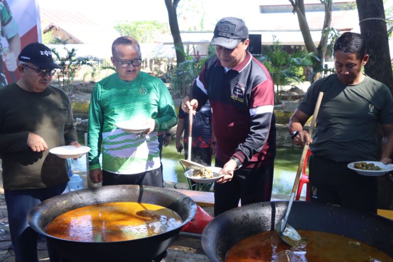 Kuah Beulangong, Sajian Khas Dalam Gowes Dan Mancing Bersama Polda Aceh Dan Kodam IM