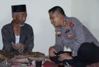 Kapolres Bener Meriah Silaturahmi Dengan Ayah Angkat Presiden Joko Widodo 