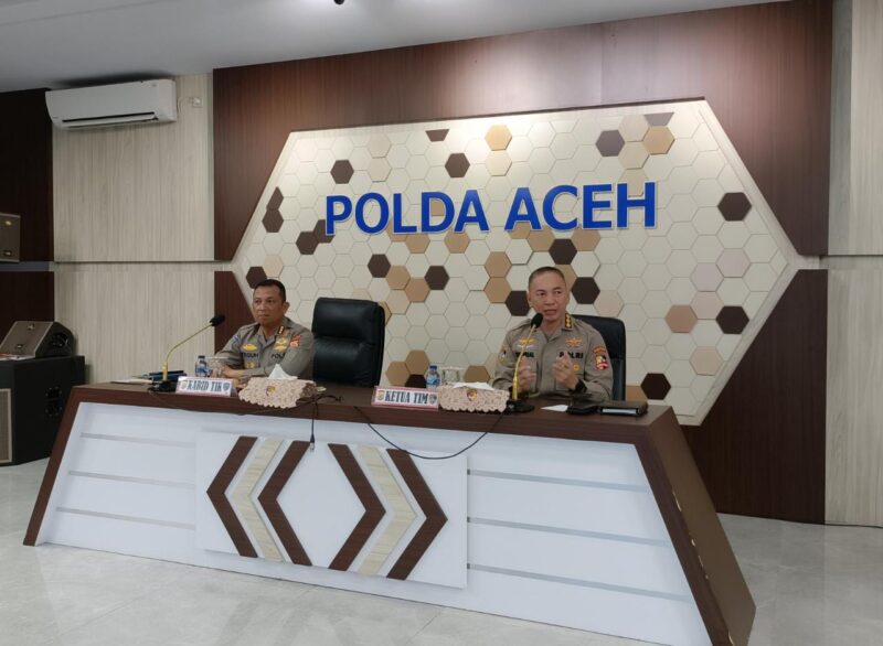 Kapolda Aceh Sambut Kedatangan Tim Puslitbang Polri