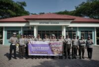 Polantas Lhokseumawe Gelar Safety Riding Bersama Departemen Keamanan PT PIM