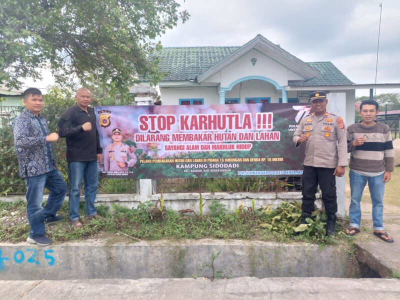 Polisi di Bener Meriah gencar Sosialisasi Kebakaran hutan dan lahan 