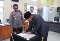 Kapolres Bener Meriah Melaksanakan Serah Terima Gedung SPK-T Sanika Satyawada Polres Bener Meriah
