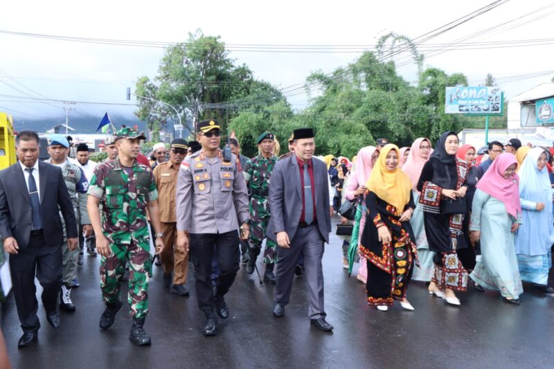 Kapolres Bener Meriah Hadiri Acara Karnaval Dalam Rangka Memperingati HUT RI Ke-78 Tahun 2023
