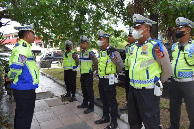 Operasi Zebra seulawah 2023, Satlantas Polresta Banda Aceh Patroli Hunting system di Krueng Raya  Selasa, (05/09/2023) 