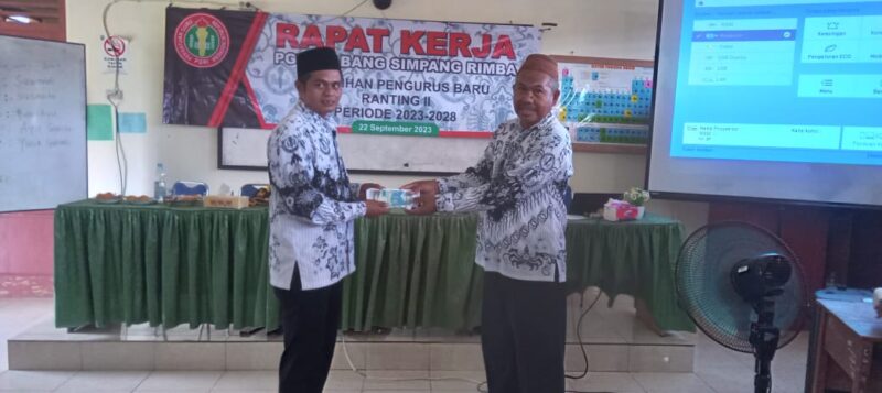 SUWANDI Nahkodai  PGRI Ranting 2  Kecamatan Simpang Rimba Kabupaten Bangka Selatan Propinsi Bangka Belitung