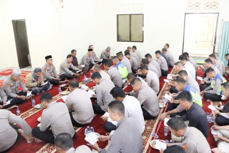 Tingkatkan Keimanan dan Ketaqwaan Kepada Allah, Polres Bener Meriah Gelar Bimbingan Rohani dan Mental 