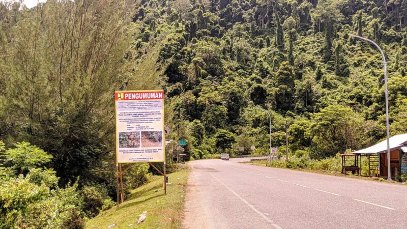 Penanganan Longsoran: Jalan Banda Aceh-Calan