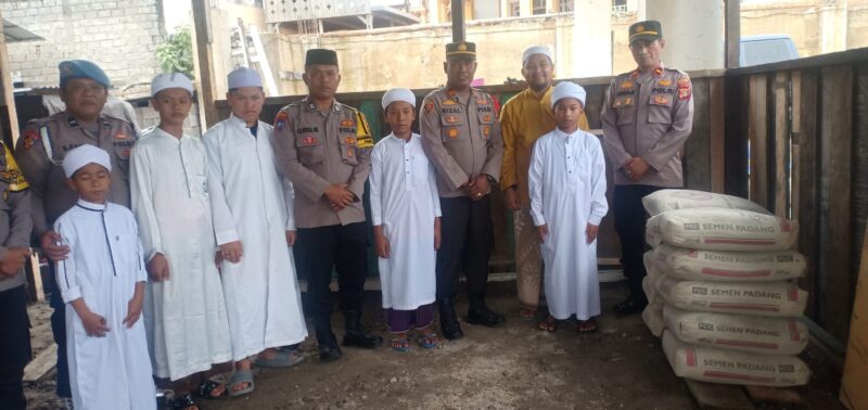 Polisi di Bener Meriah bantu pembangunan Rumah Tahfidz Al-Quran 
