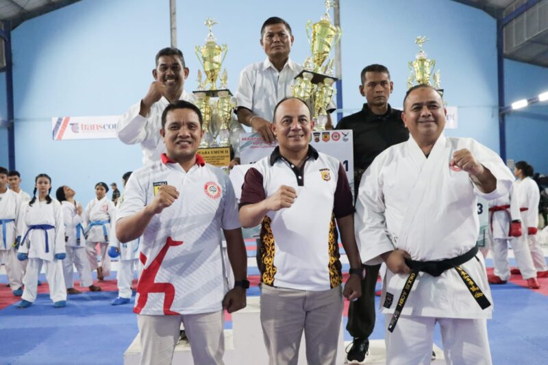 Kejuaraan Karate Gabdika Shitoryukai Kota Banda Aceh Trofi Kapolresta Banda Aceh Tahun 2023 dalam rangka memperingati Hari Sumpah Pemuda 28 Oktober 2023.