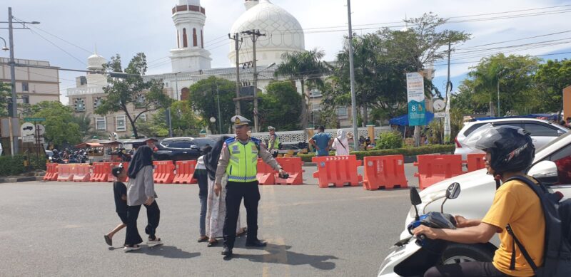 Pengamanan dan Pengaturan Lalulintas dalam rangkaian penutupan Pekan Kebudayaan Aceh ke-8 Tahun 2023  Minggu 12 November 2023 
Pukul 15.00 s.d selesai.