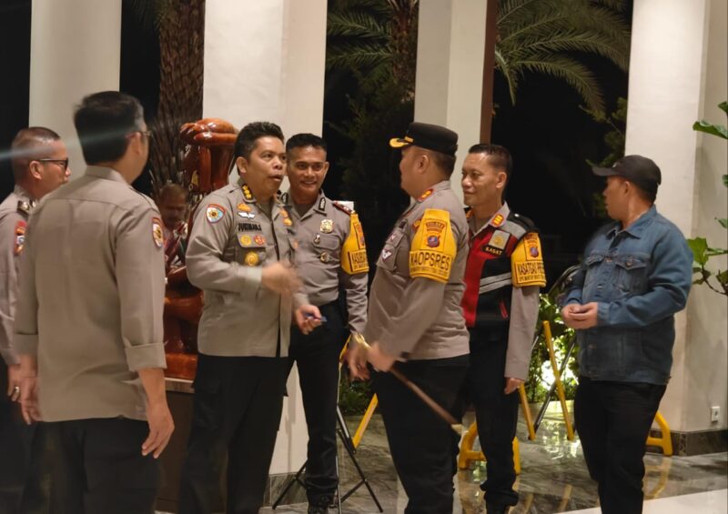 Polres Simalungun Sambut Kunjungan Tim WasOps Itwasum Polri Dalam Rangka Ops Mantap Brata 2023-2024