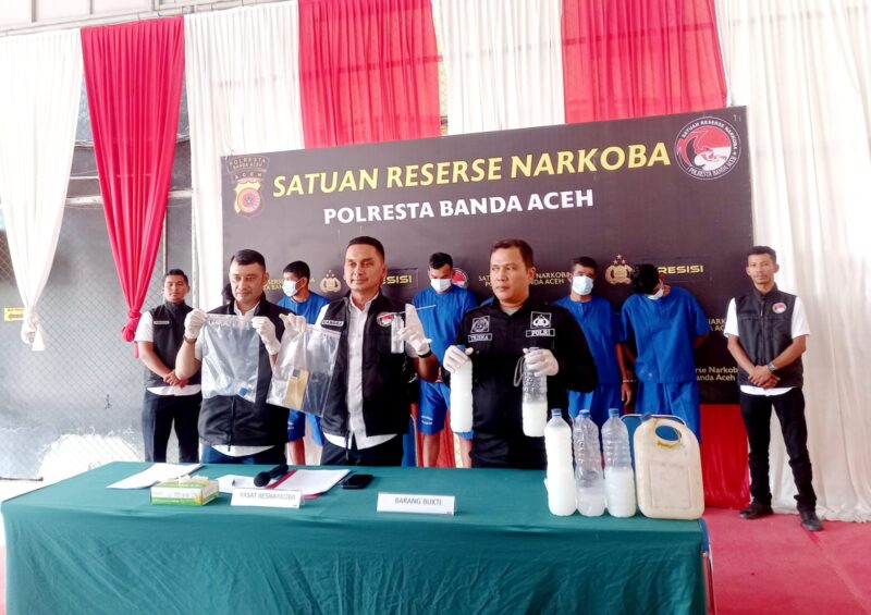 Sediakan Layanan Aduan Whatsapp, Satresnarkoba Polresta Banda Aceh Amankan Sejumlah Penyalahguna Narkotika