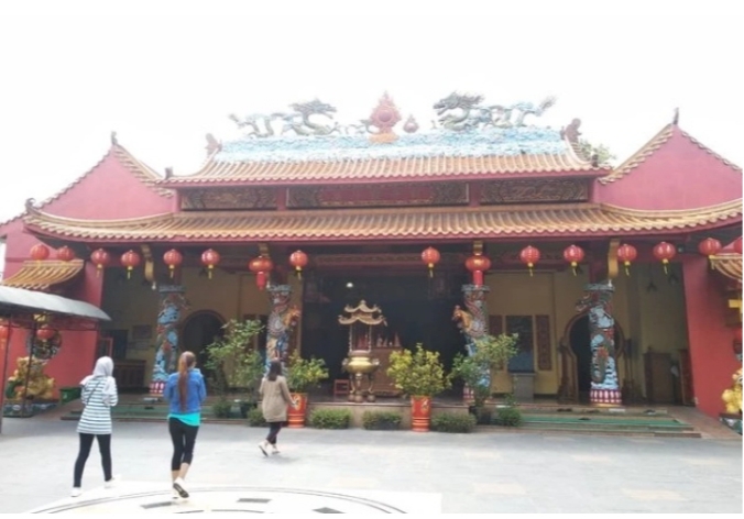 Vihara Avalokitesvara, di Kelurahan Pabean, Kecamatan Kasemen, Kota Serang, Banten.(Foto : TLii /Heru)