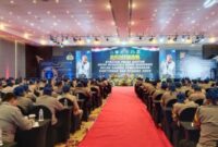 Suasana Seminar Strategi Polda Banten untuk Mengelola Bonus Denografi Dalam Rangka Pemeliharaan Kamtibmas dan Pilkada 2024 di Hotel Aston Serang. Kamis,13/6/2024. (Foto: TLii/Heru).