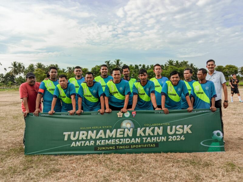 Turnamen BOLA KAKI KKN Unsyiah Tahun 2024