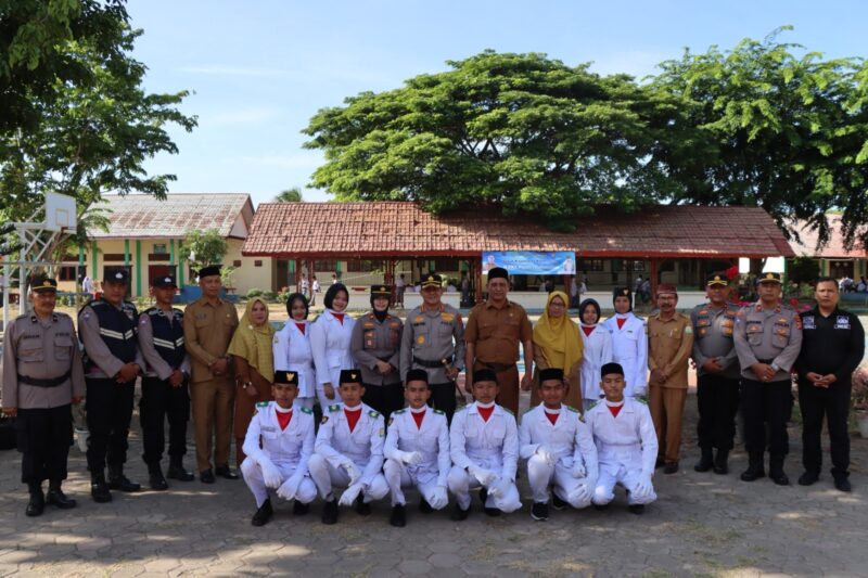 Kapolresta Banda Aceh Kukuhkan Satgas TPPK SMA Negeri 1 Baitussalam