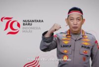 Kapolri pada HUT ke-79 RI: Semangat Baru untuk Nusantara Baru, Indonesia Maju