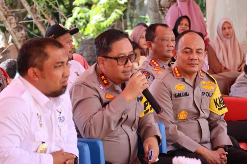 Kapolda Aceh Bangun Fasilitas MCK di Dua Gampong Aceh Besar