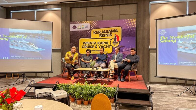 Optimamalisasi Potensi Wisata Di Aceh, BPKS adakan pertemuan bisnis dengan Operator Kapal Pesiar dan Yacht