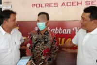 Terduga Pelecehan dan Pemerkosaan terhadap anak diamankan Satreskrim Polres Aceh Selatan.