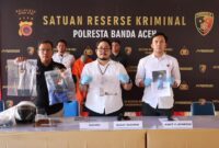 Kurang dari 1x24 Jam, Polisi Ungkap Motif Pembunuhan Mahasiswa di Jeulingke 