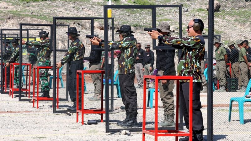 Kejuaraan dalam rangka HUT Brimob ke- 79 tersebut digelar di Lapangan Tembak Adhi Pradana Puslat Brimob Polda Aceh di kawasan Bukit Lamreh,Rabu (23/10/2024).