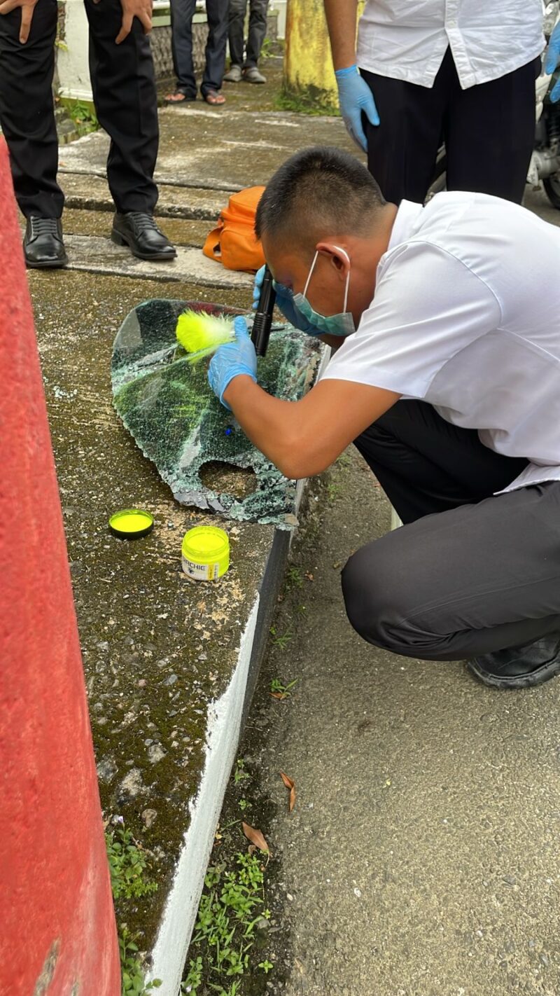 Satreskrim Polres Aceh Selatan selidiki kasus Pencurian dengan memecahkan kaca mobil.