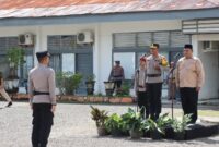 Polres Aceh Selatan Gelar Apel Pasukan Operasi Lilin Seulawah 2024 untuk Amankan Natal dan Tahun Baru