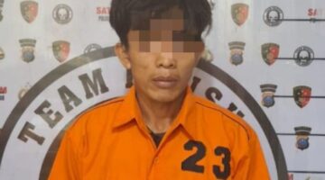 Sat Reskrim Polres Pelabuhan Belawan Tangkap Pelaku Pencurian Kabel Tower Telekomunikasi