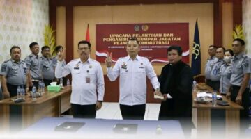 Kementerian Imigrasi Dan Pemasyarakatan Ri Gelar Pelantikan Dan Pengambilan Sumpah Jabatan Manajerial Dan Administrasi