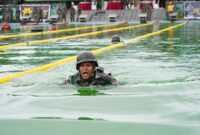 memperingati Hari Ulang Tahun (HUT) ke-68 Kodam Iskandar Muda. Acara ini digelar di Kolam Renang Yonif 112/Dharma Jaya, pada Jumat (6/12/2024).