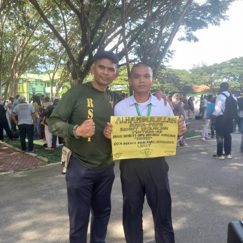 Kodam Iskandar Muda secara resmi mengumumkan hasil akhir Sidang Pantukhir untuk Calon Bintara PK TNI AD Gelombang II TA. 2024 di Rindam Iskandar Muda, pada Jum'at, (13/12/24).