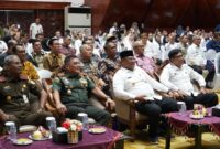 Mayor Jenderal TNI Niko Fahrizal, M.Tr.(Han)., menghadiri puncak acara Anugerah Inovasi Aceh 2024 yang mengusung tema “Melalui Inovasi Daerah,di Gedung Anjong Mon Mata, Banda Aceh, pada Rabu (18/12/2024).