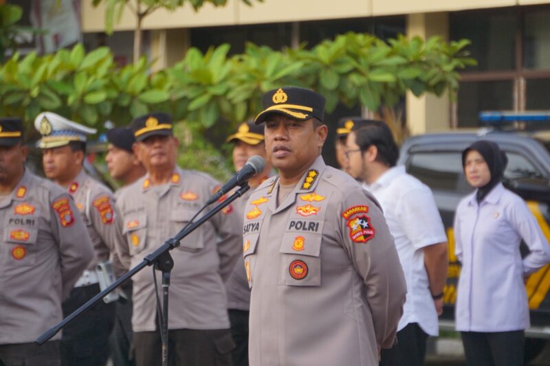 Apel Terakhir Wakapolresta Bersama Personel, Ini Arahannya* 