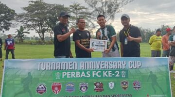 PERBAS FC Desa Kolam Gelar Turnamen Di Anniversary Ke 2 Tahun