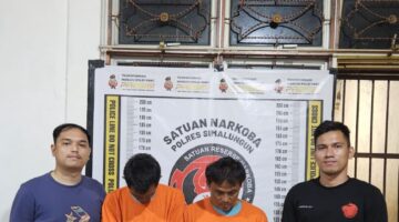 Sat Narkoba Polres Simalungun Tegas Berantas Peredaran Narkoba, Dua Tersangka Dibekuk!