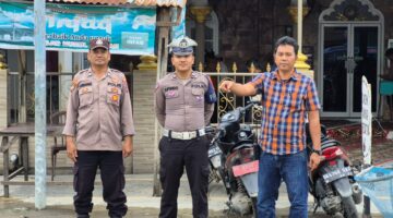 Sat Lantas Polres Tanjungbalai Laksanakan pengaturan Arus Lalulintasn