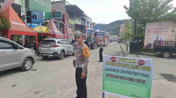 Polres Toba Siagakan Personil di Sejumlah Titik Selama Libur Panjang 