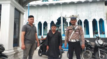 Sat Lantas Polres Tanjungbalai Pengaturan Arus Lalu Lintas Sebelum Dan sesudah sholat Jum’at