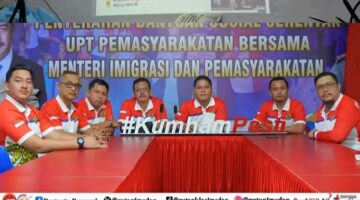 Rutan Kelas I Medan Ikuti Pengarahan Direktur Jenderal Pemasyarakatan Secara Virtual