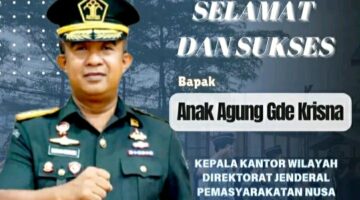 Keluarga Besar Lapas Pemuda Kelas III Langkat Sampaikan Ucapan Selamat Kepada Tiga Kepala Kanwil Pemasyarakatan yang Baru