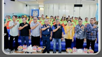 SPMT Peringati Bulan K3 Nasional Dengan Sosialisasi Keselamatan Kerja PT Pelindo Multi Terminal Tingkatkan Safety Awareness Di Pelabuhan Belawan