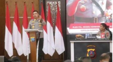 Kapolda Sumut Lakukan Mutasi 4 Kasat dan 5 Kapolsek Polrestabes Medan