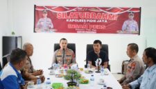 Polres Pidie Jaya gelar forum diskusi Jum'at Curhat bersama Insan Pers di Aula Satpas Polres Pidie Jaya, kamis 24 Januari 2025. Foto.Ist