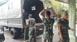 Kodam Iskandar Muda (Kodam IM) kembali menunjukkan komitmennya melalui program pemasangan keramik tahap II di Dayah Mu'arifful Fatah, Desa Baroh Bugeng, Kecamatan Nurussalam, Kabupaten Aceh Timur.pada Rabu (29/1/25).